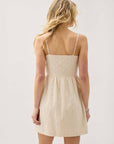 Richer Poorer - Cardiff Mini Dress - Oat Milk -