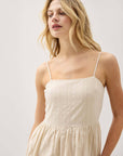 Richer Poorer - Cardiff Mini Dress - Oat Milk -