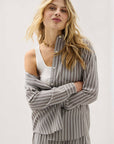 Richer Poorer - Palermo Button Up - Black Stripe -