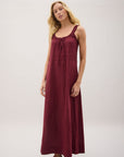 Richer Poorer - Florence Sundress - New Maroon -