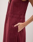 Richer Poorer - Florence Sundress - New Maroon -