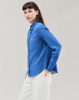 Richer Poorer - Roma Work Shirt - True Blue -