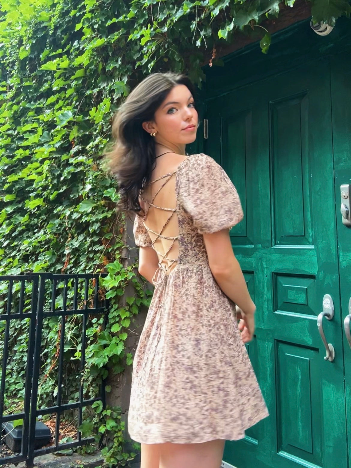 Whimsy & Row - Dena Dress in Lavender Floral -