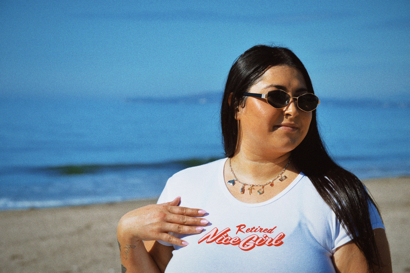 Elizabeth Bay - Retired Nice Girl | Baby Tee -