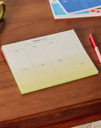 Papier - Weekly Desk Planner, Undated - Fresh Growth -