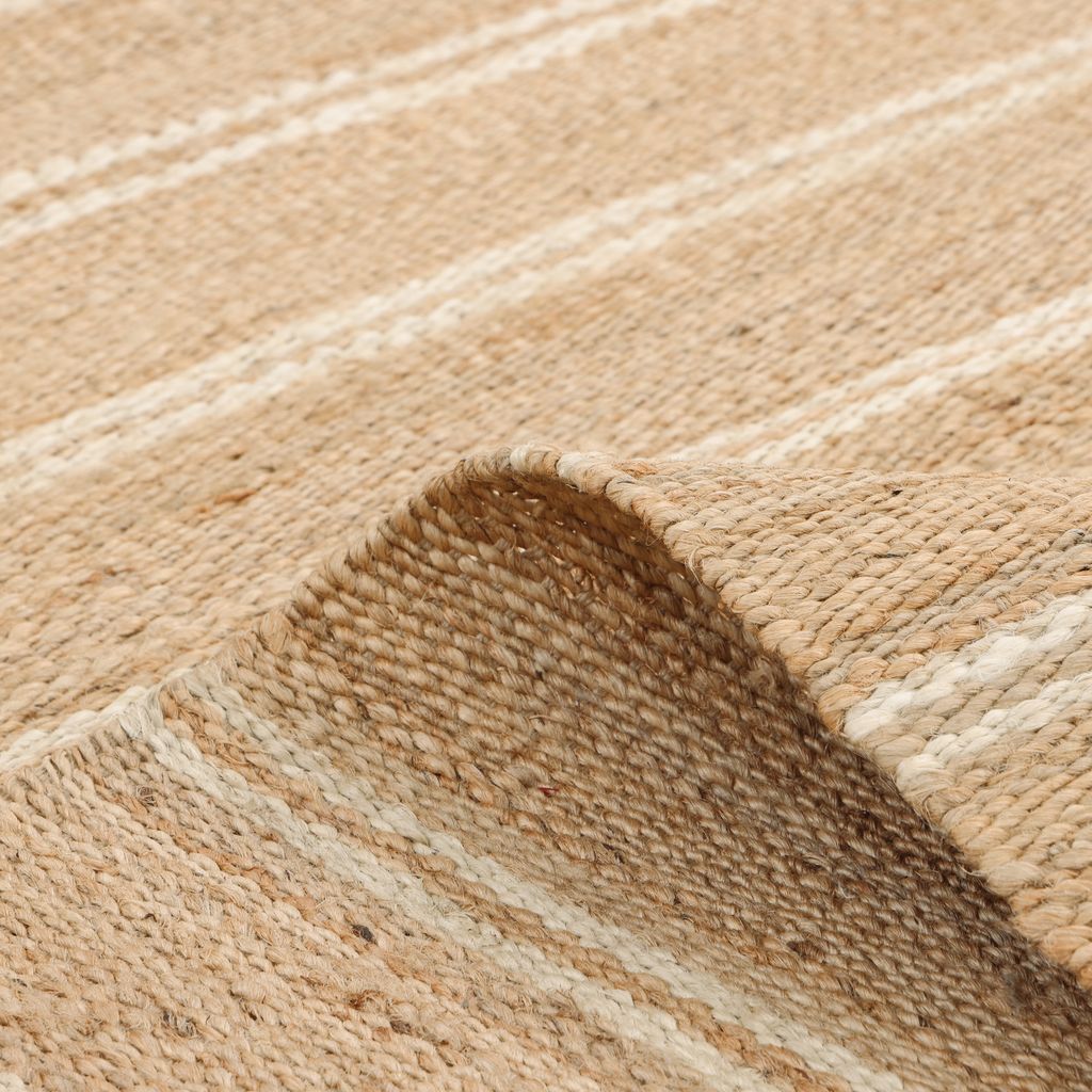 Solo Rugs - Lilly Hand Woven Contemporary Transitional Jute Area Rug -