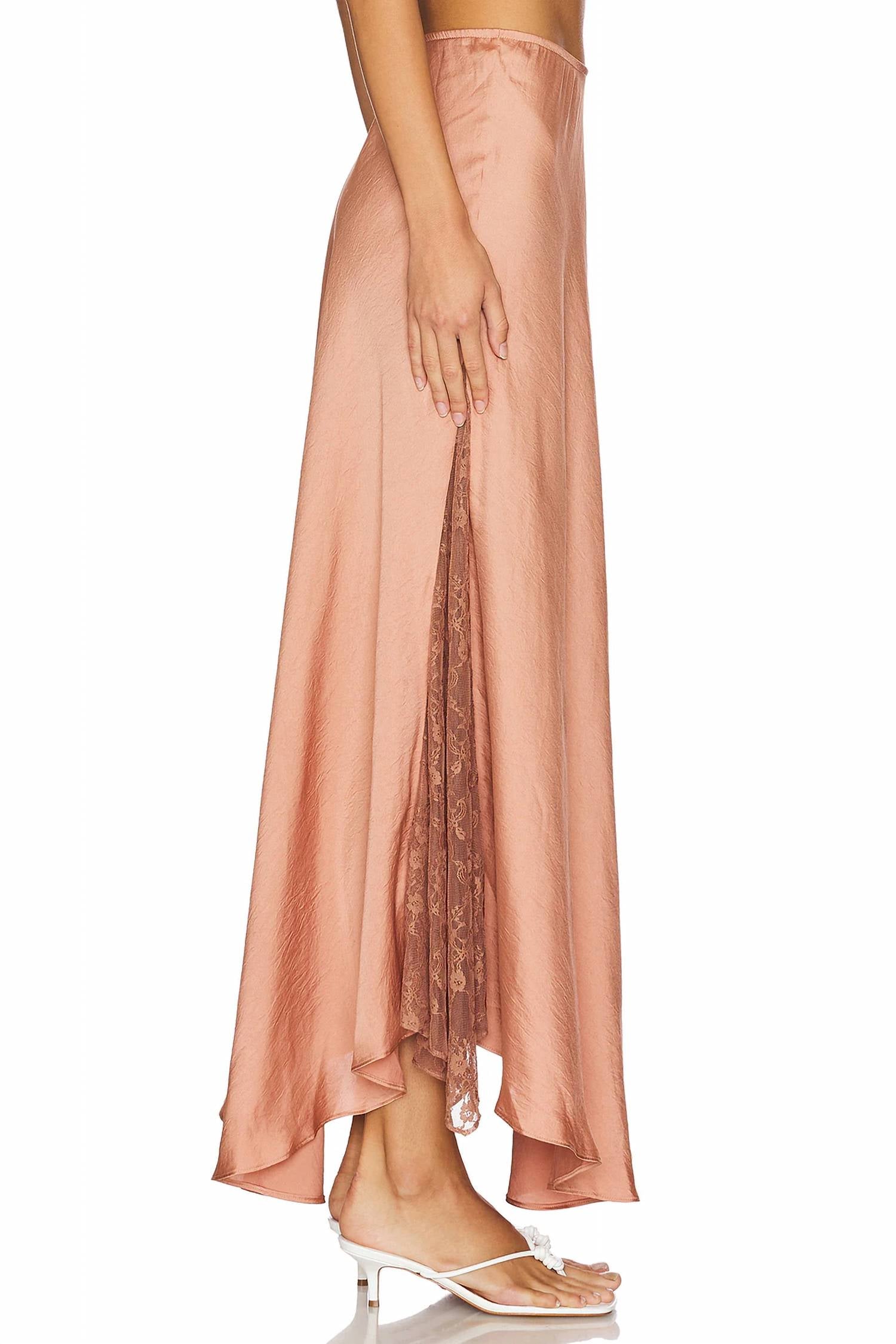 Make You Mine 1/2 Slip Maxi Skirt