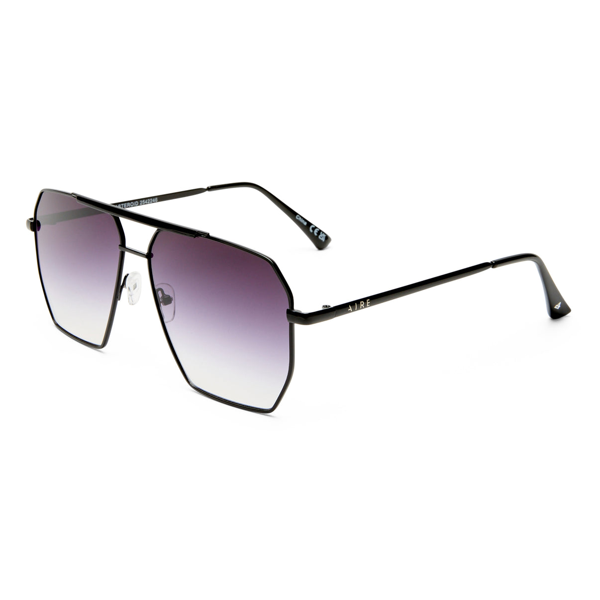 Aire - Asteroid Sunglasses - Black -