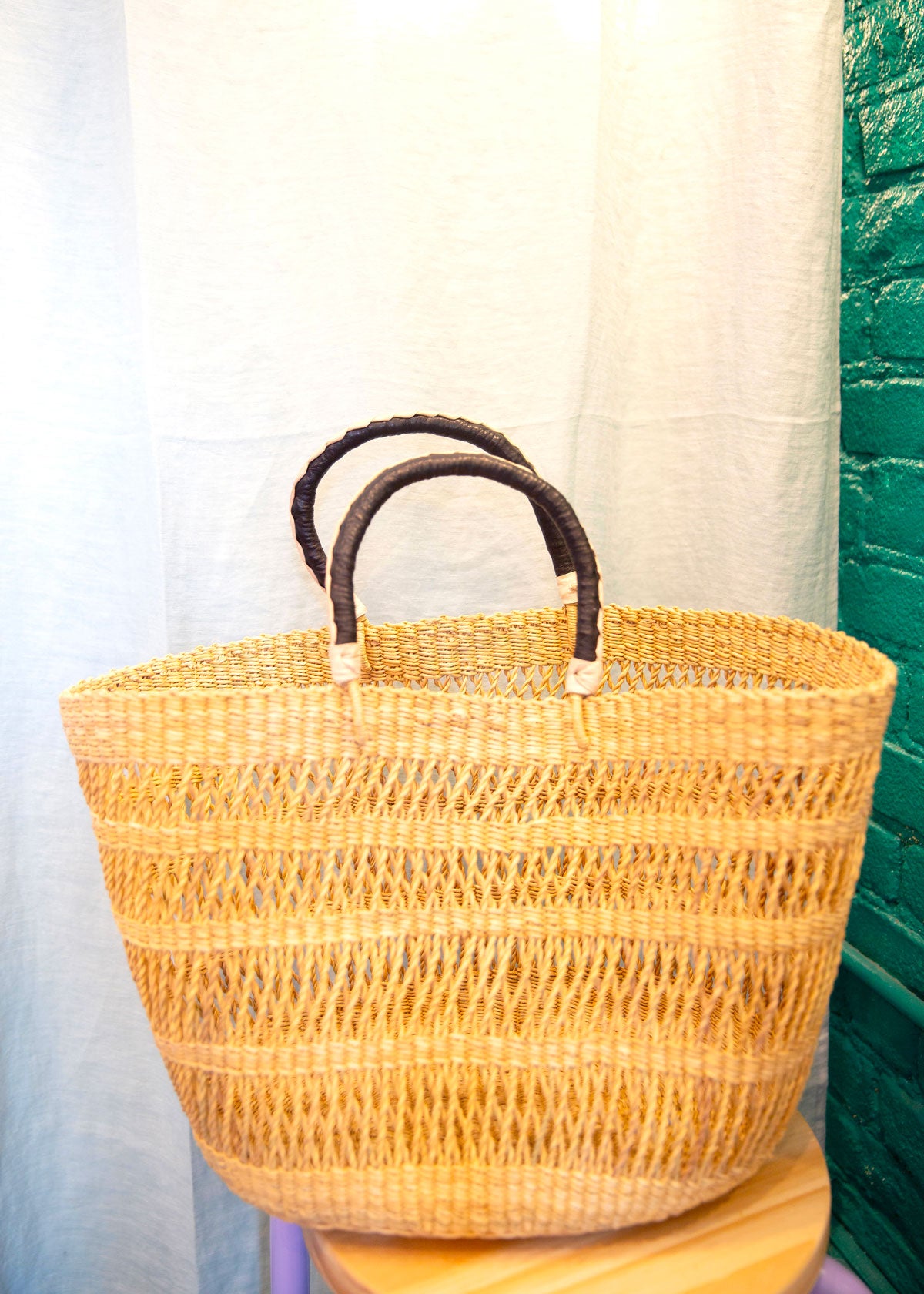 Bolga Weave Basket