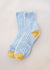 Gingham Socks - Blue