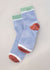 Colorblock Crew Socks - Blue