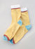 Colorblock Crew Socks - Yellow