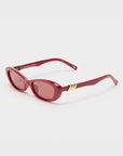 Le Specs - The Whisperer Sunglasses - Garnet -