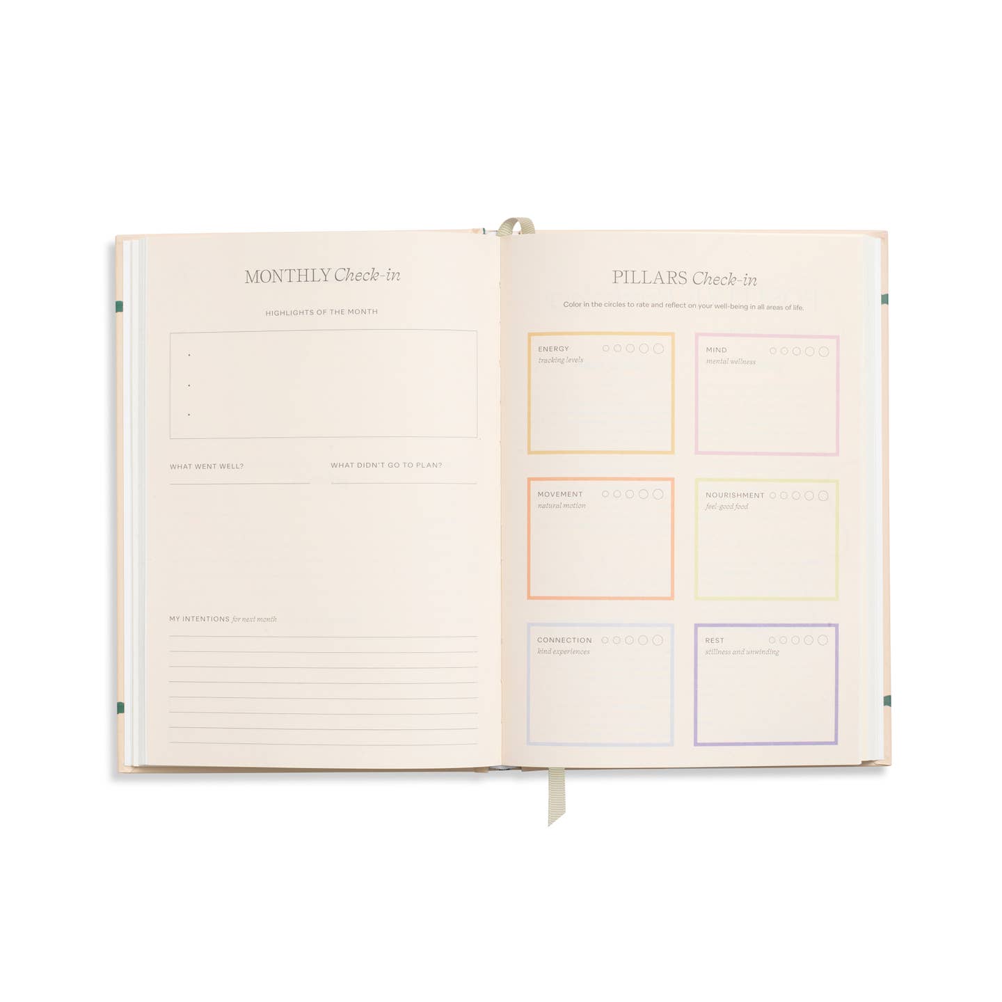 Papier - Hardcover Guided Wellness Journal - Warmth -