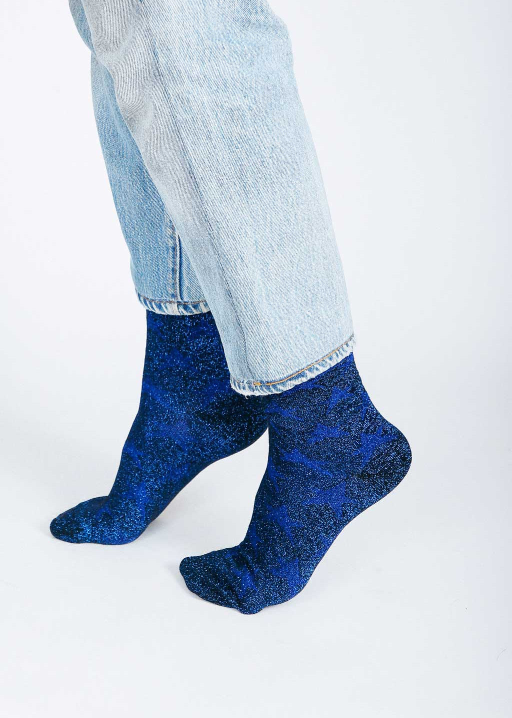 Tailored Union - Star Socks - Blue -