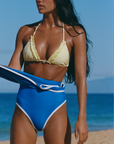 Rat Boi - Ruffle Charm Bikini Top - Butter -