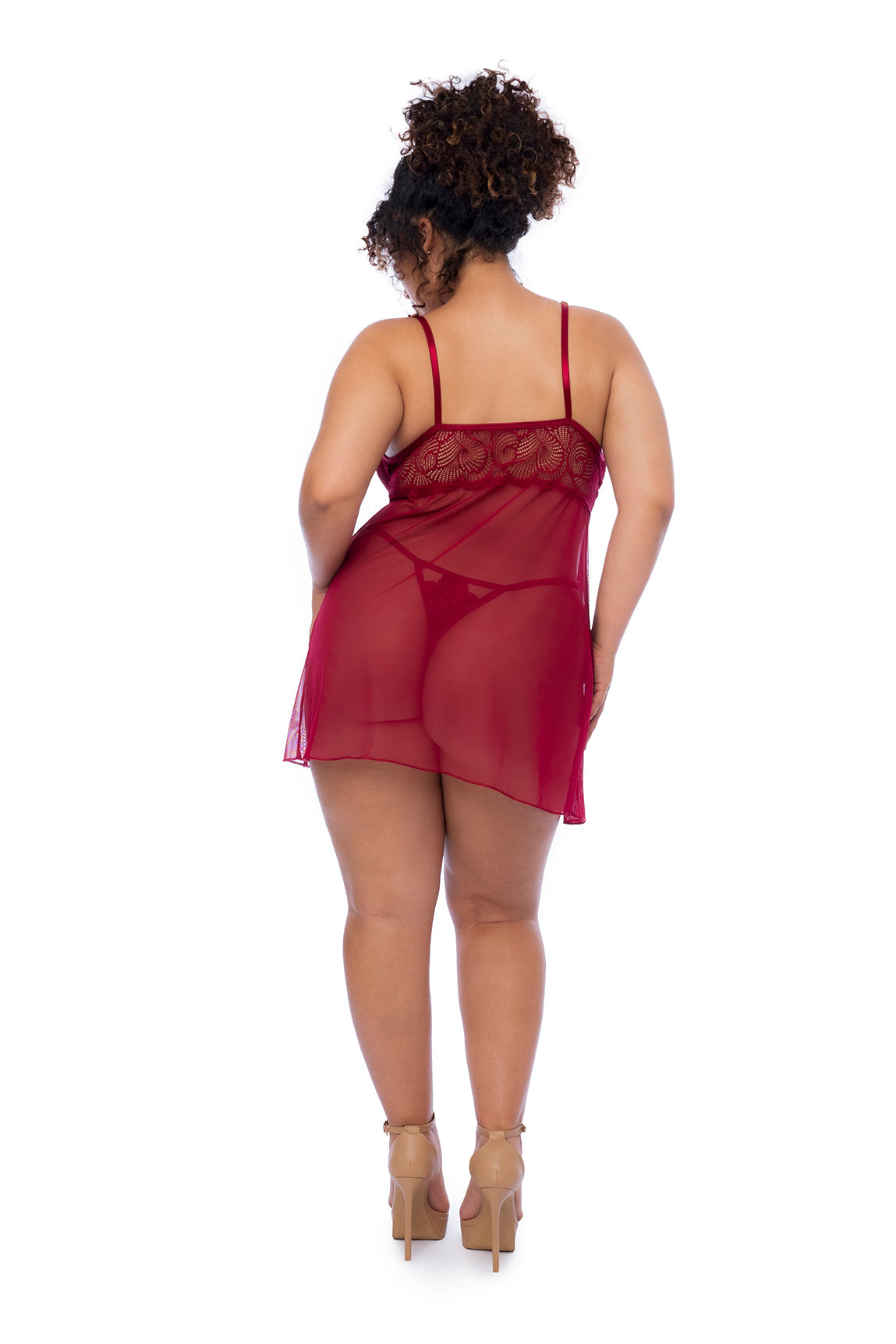Mapale - Enticing Glamour Babydoll PlusX -