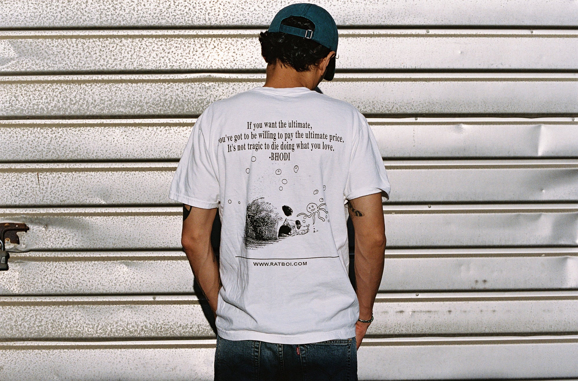 Rat Boi - Point Break T-Shirt - Cloud -