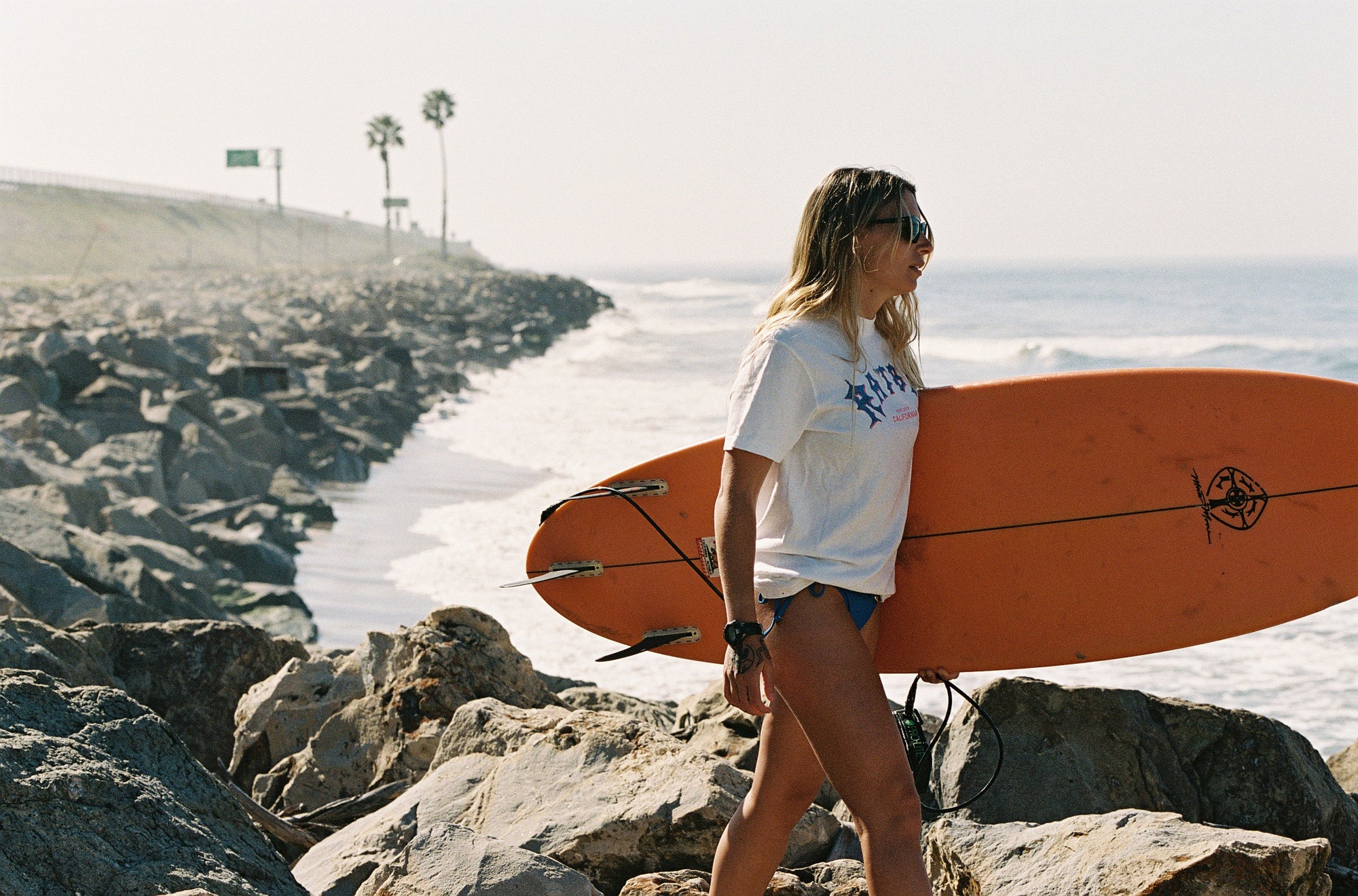 Rat Boi - Surf Logo T-Shirt - Cloud -