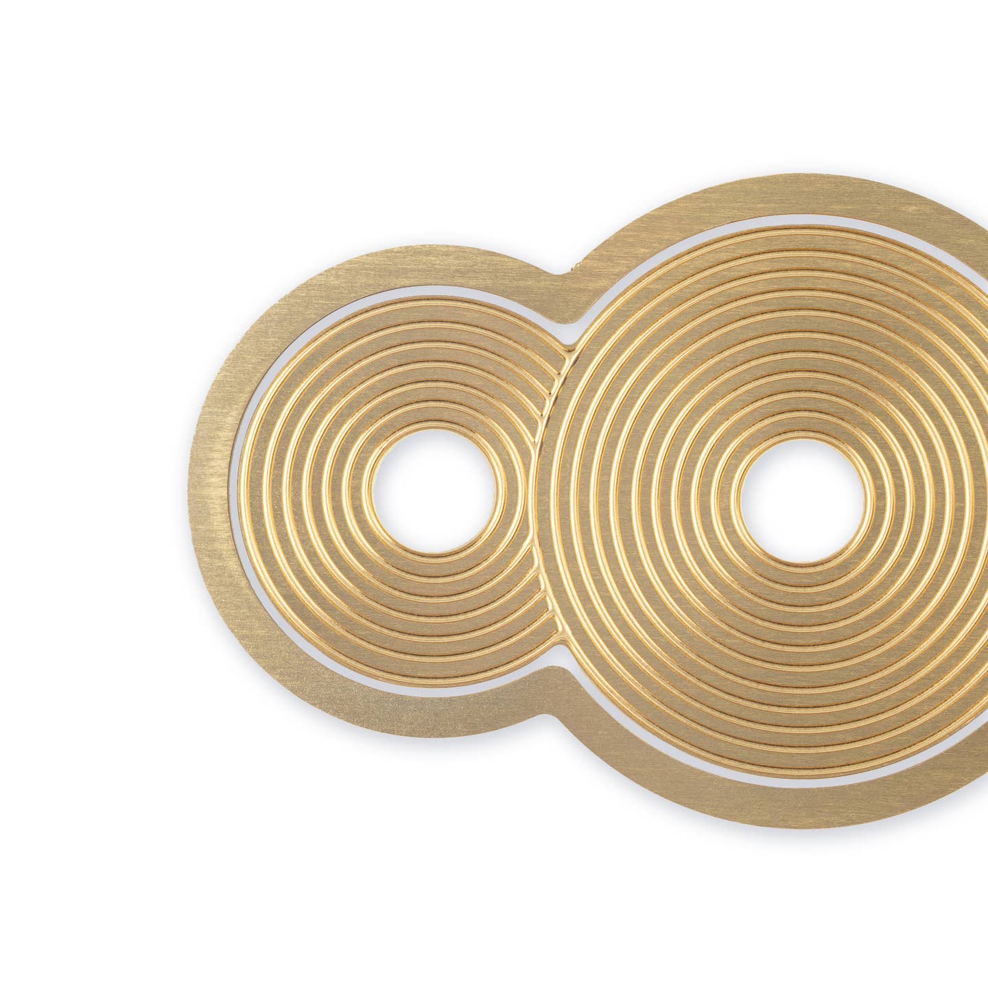 Papier - Brass Bookmark - Circlets -