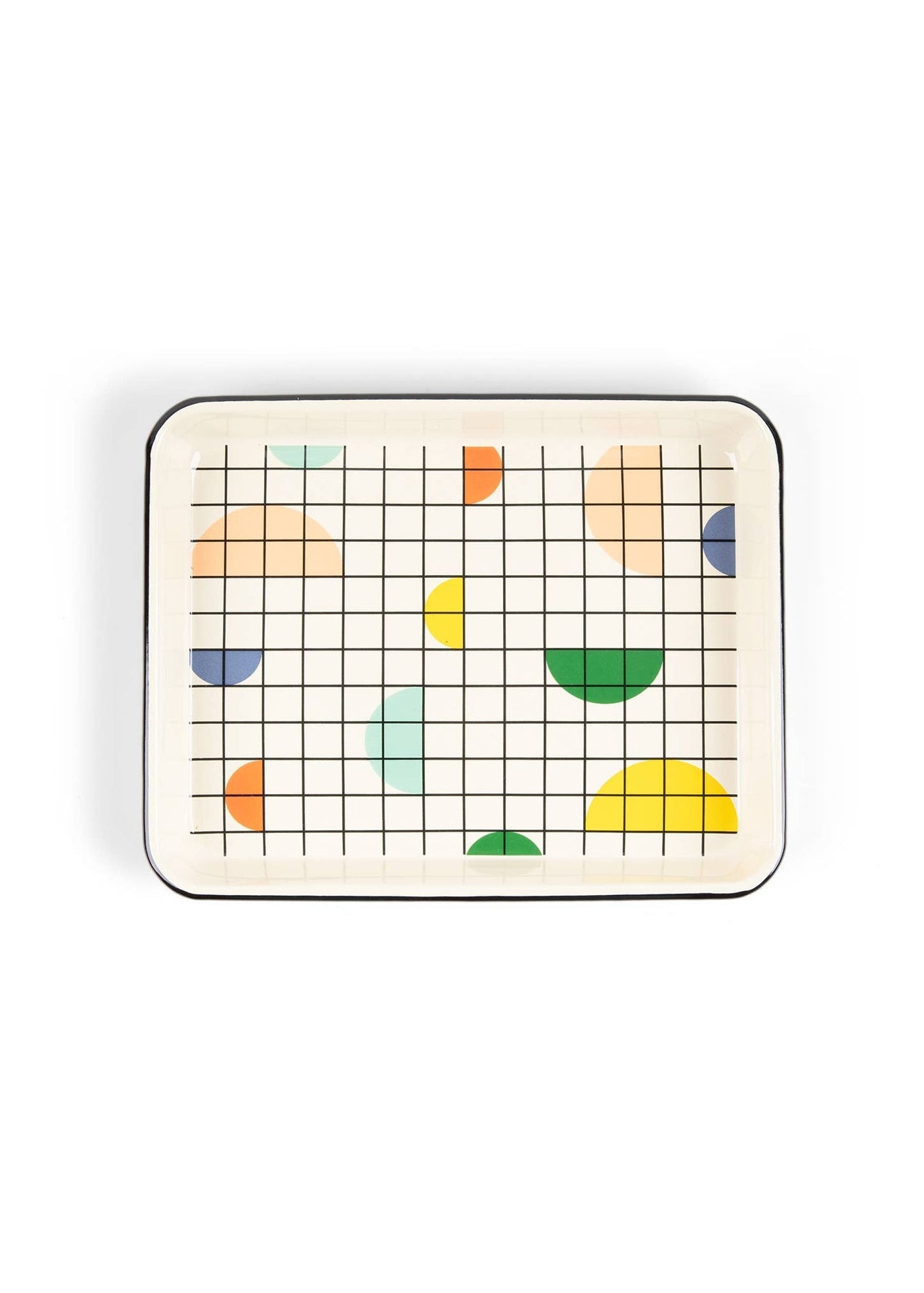 Poketo x CCH Chips Small Rectangular Tray - Black Rim