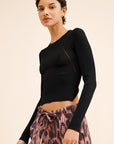 Find Me Now - Audrey Sweater - Black -