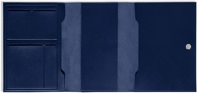 Poketo - Small Minimalist Folio - Cobalt -