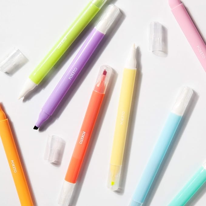 Poketo - Aurora Erasable Markers Set -