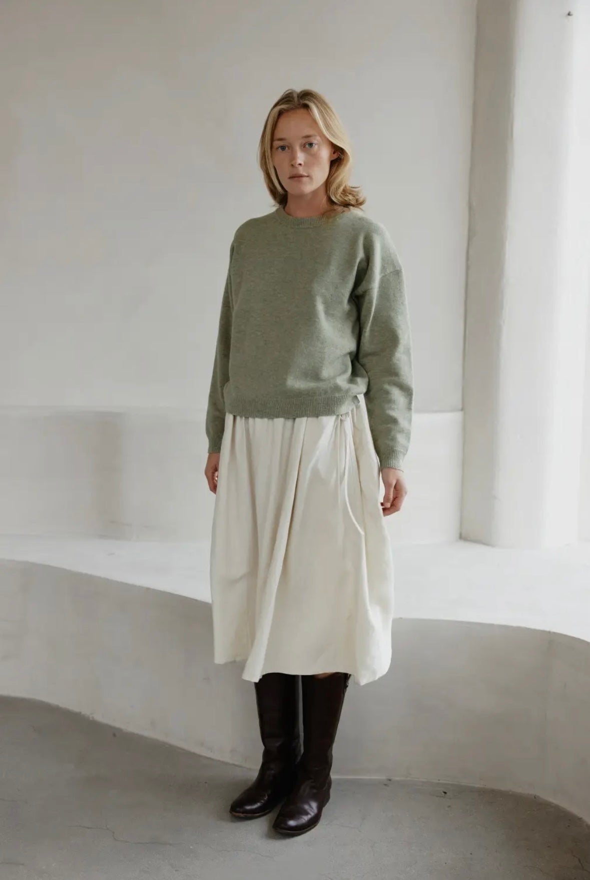 Sutton Sweater - Sage