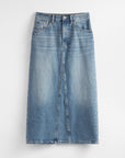 & Other Stories - Jana Long Skirt - Blue -