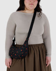 Baggu - Small Nylon Crescent Bag - Painted Wildflower -