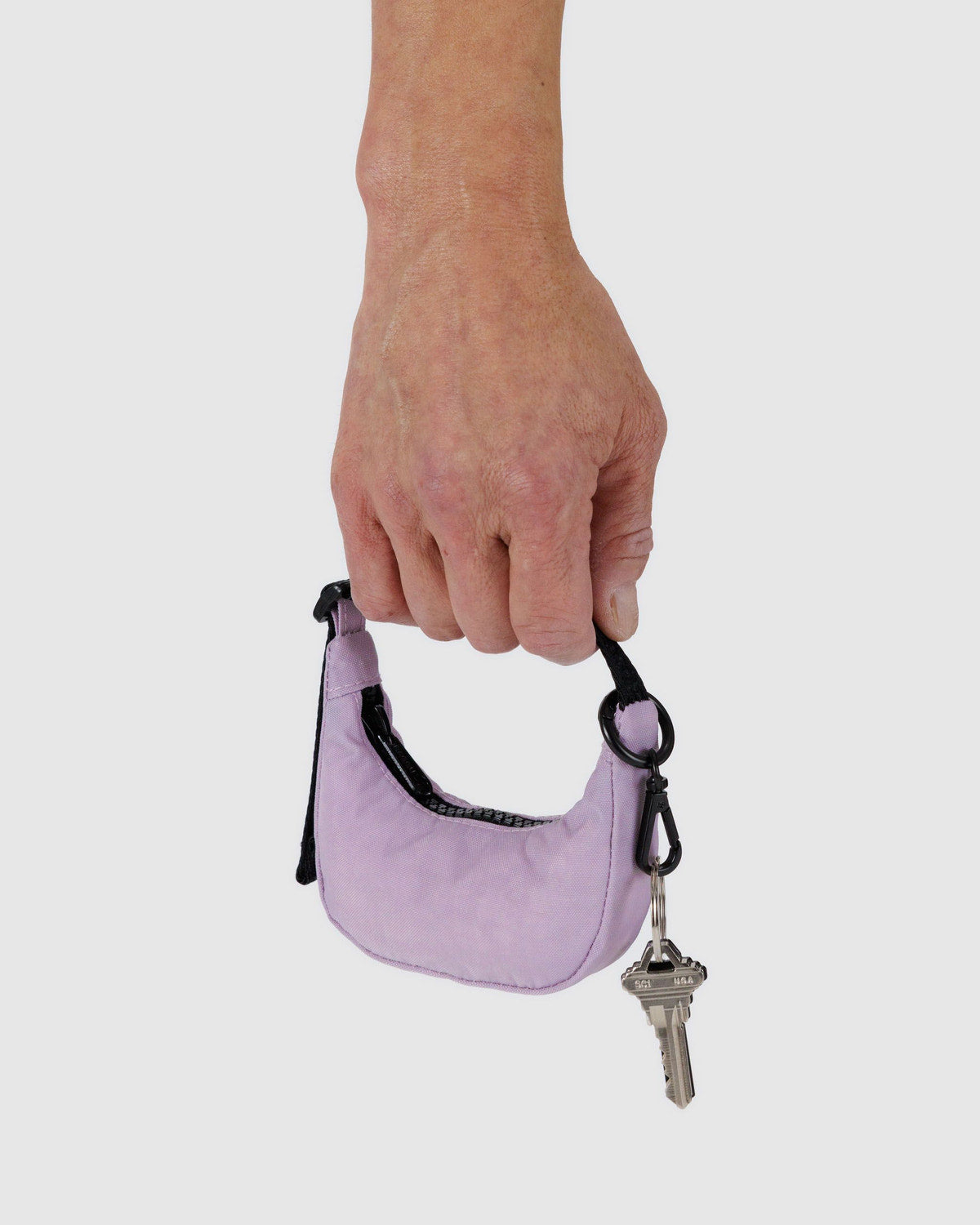 Baggu - Crescent Bag Charm - Dusty Pink -