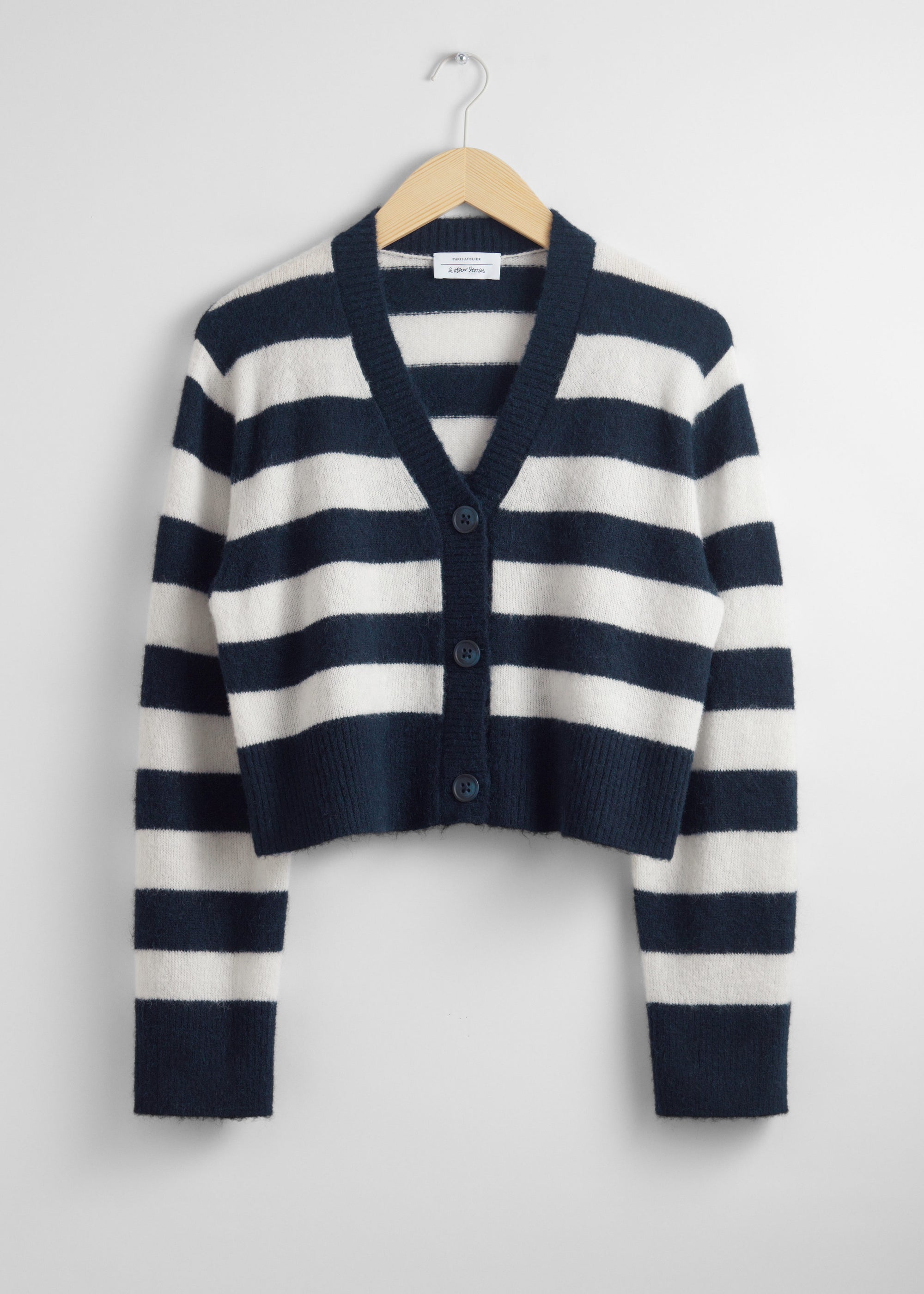 & Other Stories - Vanda Cardigan - Blue -