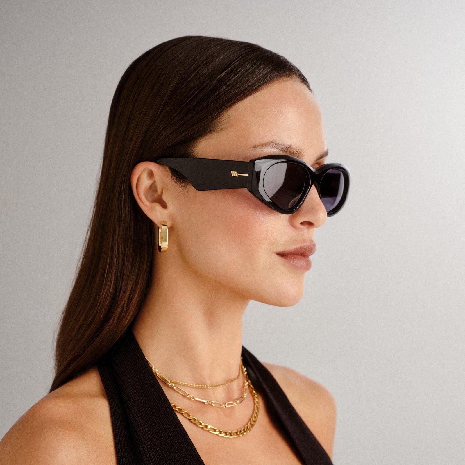 Le Specs - Under Wraps Sunglasses - Black -