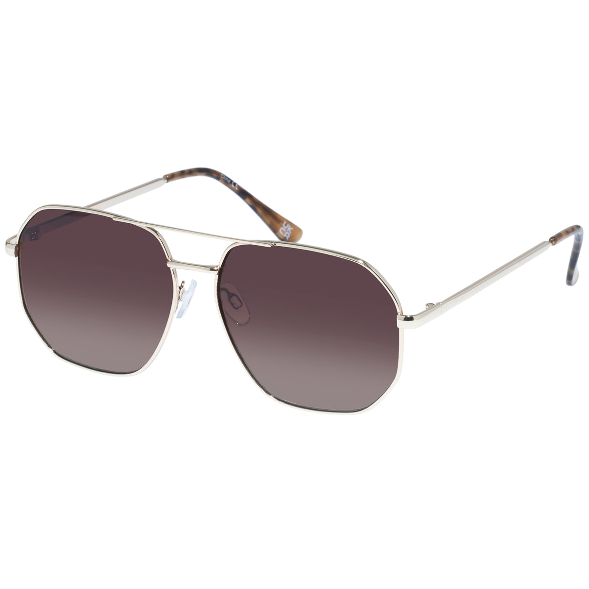 Aire - Corvus Sunglasses - Gold/Dark Tort -