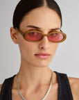 Le Specs - Outta Love Sunglasses - Toffee -
