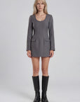 & Other Stories - Addy Dress - Grey -