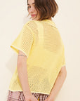 Obey - Pilar Crochet Short Sleeve -