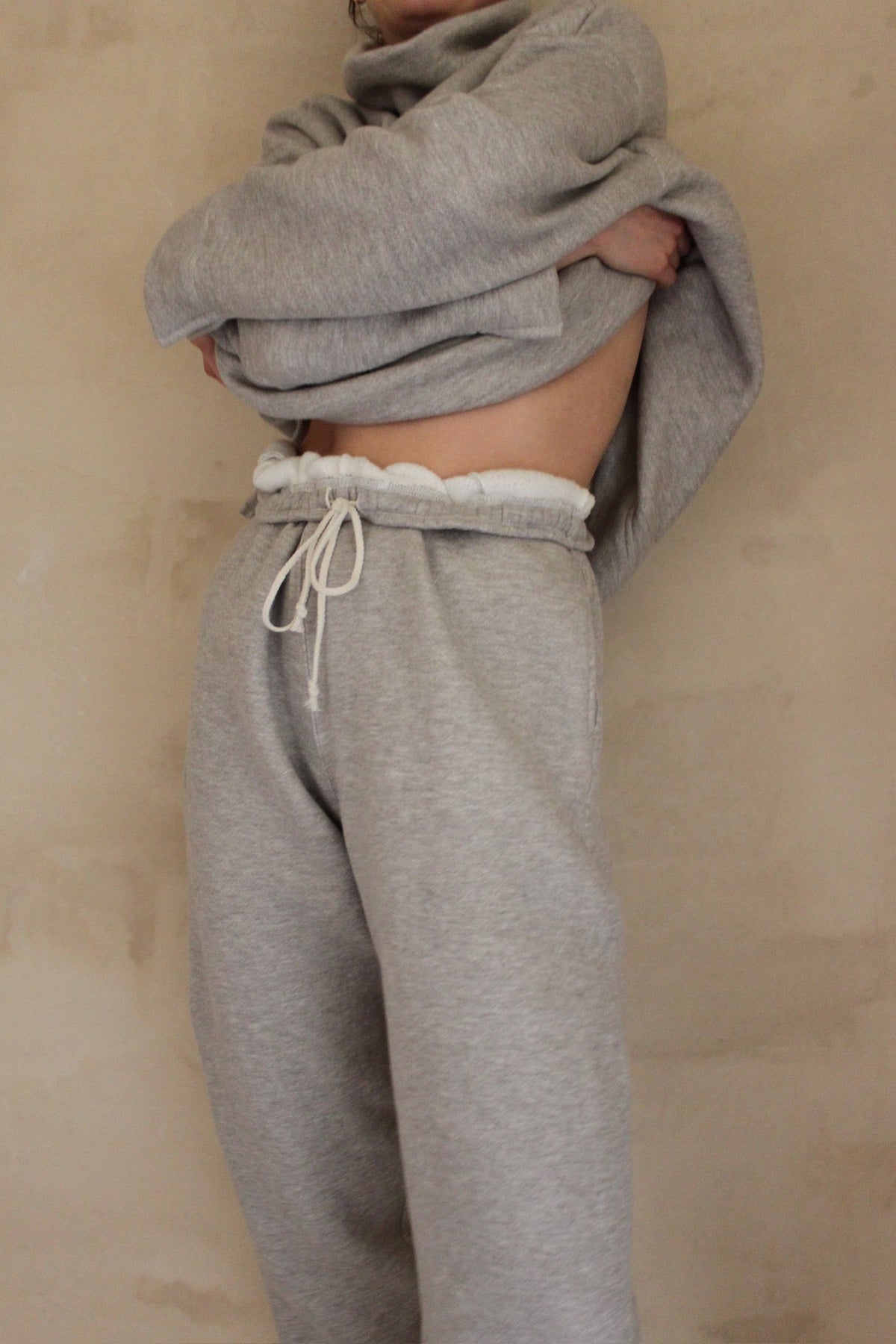 NA NIN - Franklin Fleece Sweatpant - Cinder Grey -