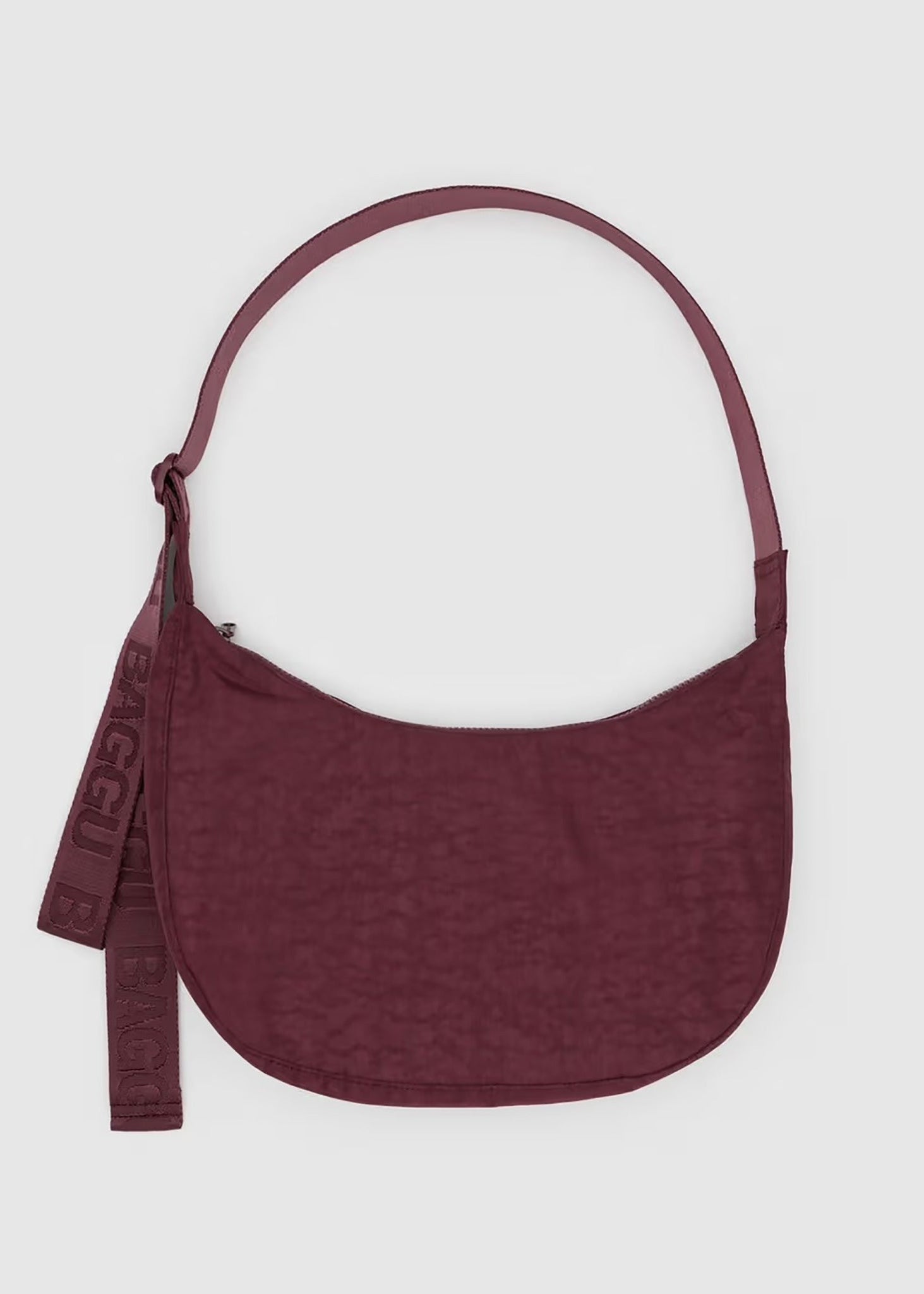 Baggu - Medium Nylon Crescent Bag - Mahogany -