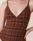 Andie Swim - The Lanikai One Piece - Sierra Plaid, Long Torso -