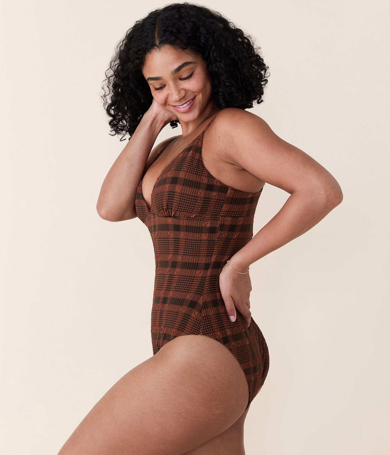 Andie Swim - The Lanikai One Piece - Plaid - Sierra Plaid - Classic -