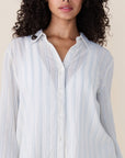 Richer Poorer - The Harbor Button Up - Feather -