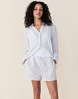 Richer Poorer - The Harbor Button Up - Feather -