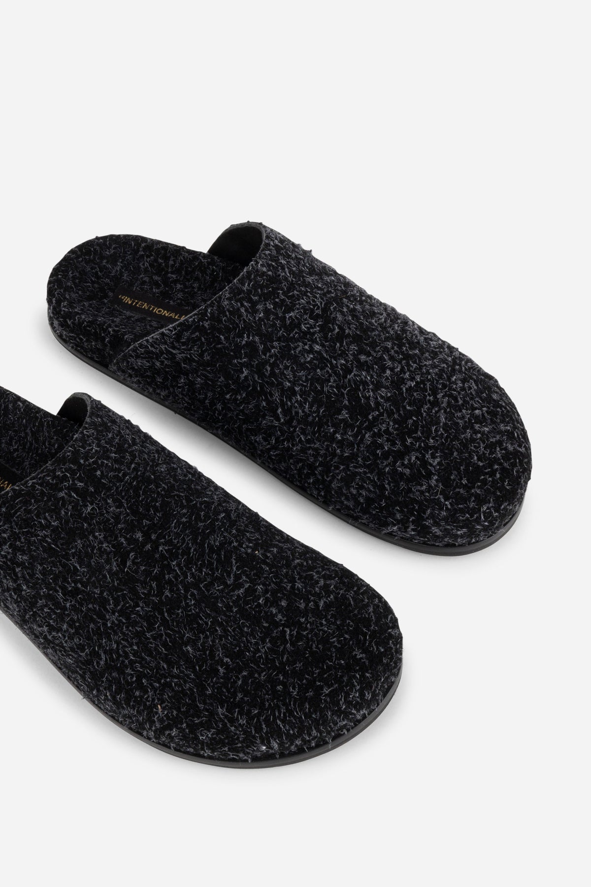 Intentionally Blank - Agatha Brushed Suede Slip On Mule -