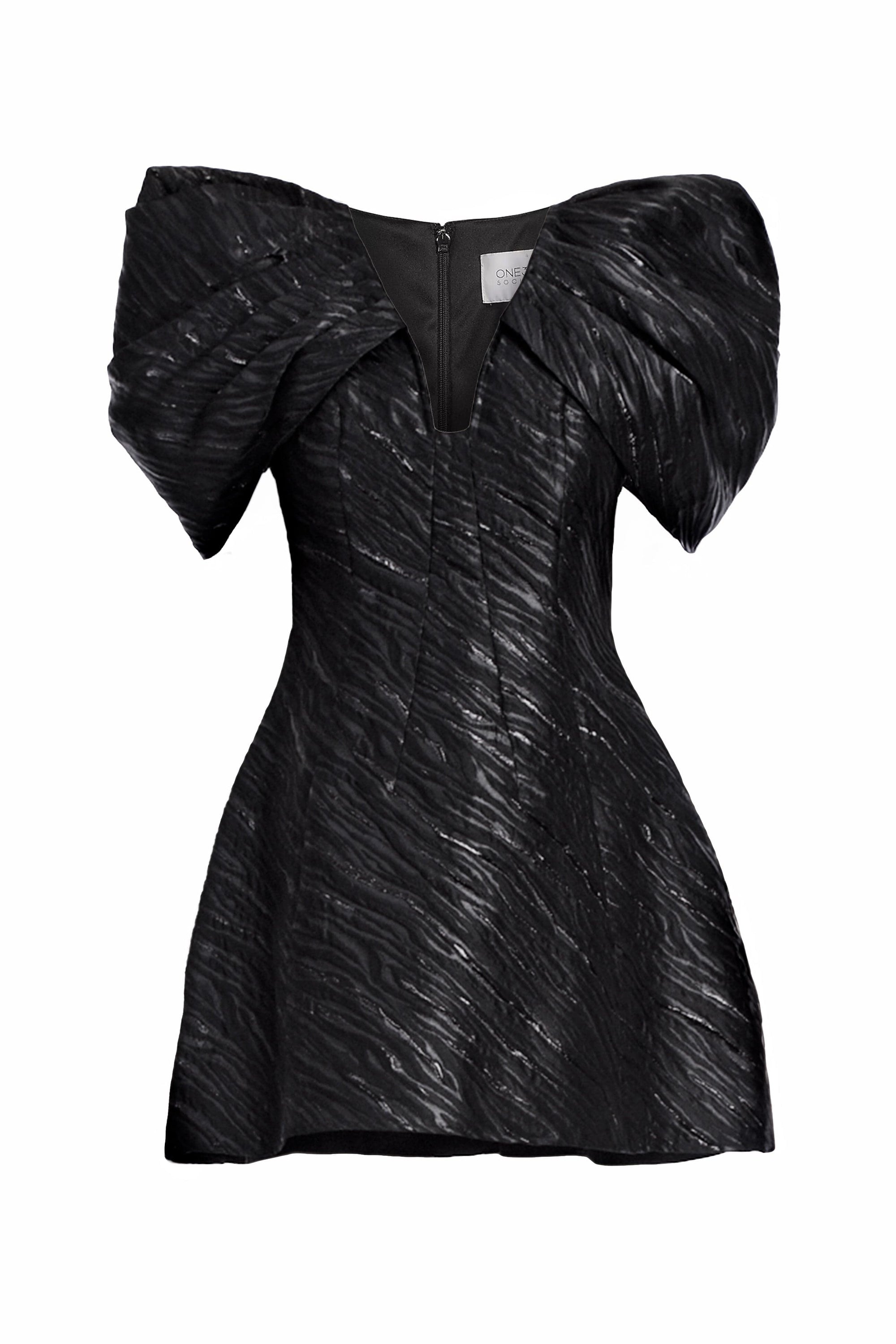 The Aime - Jacquard Mini Dress