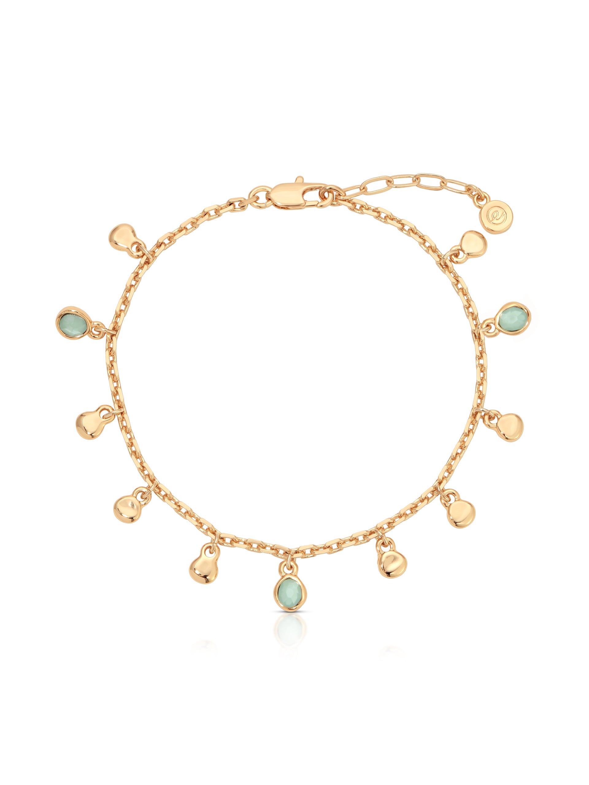 Ettika - Sea Glass Anklet -