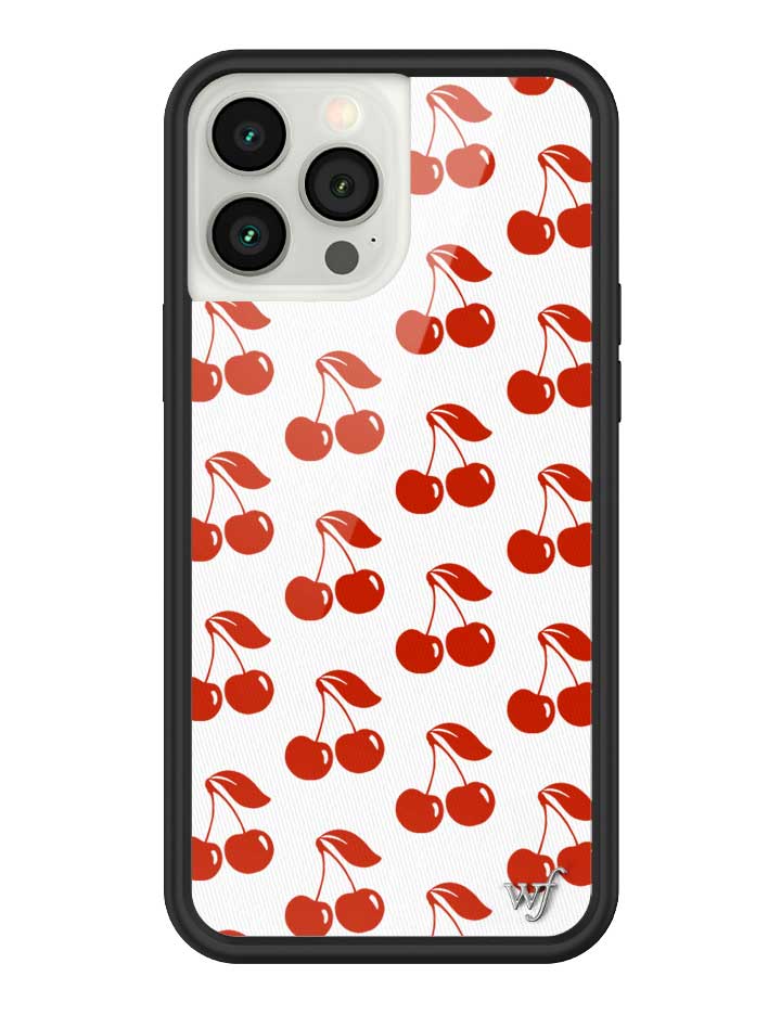 Wildflower iPhone case 13 Pro Max American Cherries Red Cute