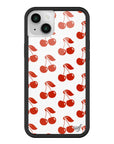 Wildflower iPhone case 14 American Cherries Red Cute
