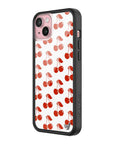 Wildflower iPhone case 15 Plus American Cherries Red Cute